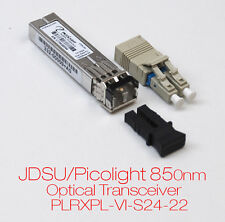Jdsu / Picolight 850nm Optique Plrxpl-vi-s24-22 332-00009 + 1/2 Gbps