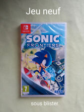 Jeu Switch Sonic Frontiers Neuf Sous Blister