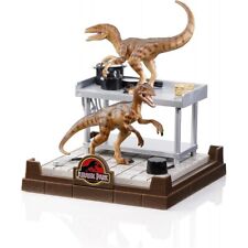 Jurassic Park Velociraptors Noble Collection Diorama Neuf Scellé
