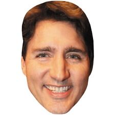 Justin Trudeau (smile) Big Head. Masque Plus Grand Que Nature.