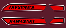 Kawasaki 400 S3a - Kit Déco Sticker Decals Red - S3 1975 - Rouge