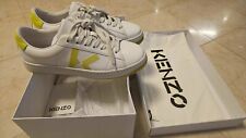 Kenzo Baskets Chaussures Blanc Cuir Taille 39/40