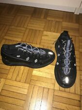 Kenzo Baskets Chaussures De Marche De Randonnée Pour Hommes Noir Cuir Taille 39