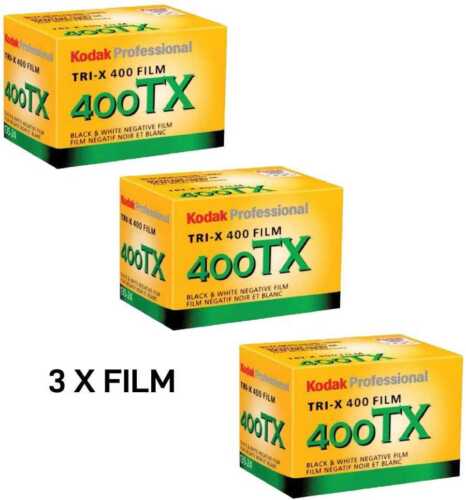 Kodak Tri-x 400tx Professional Film 135 (36 Exp) 10 Rolls
