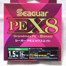 Kureha Seaguar Grandmax Pe X8 300 M Ligne Pe 8 Tresses #1.5 26 Lb (nip)