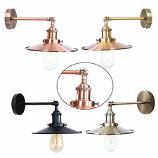 Lampe Industrielle Vintage Edison Ampoule E27 Rétro Applique Murale Applique Murale 