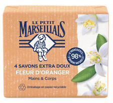 Lot De 8 Savons Extra Doux Fleur D’oranger Le Petit Marseillais ( 2 Lots De 4)
