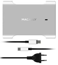 Macally Chargeur 61w Usb-c Alimentateur Câble De Chargement Pour Macbook 12 