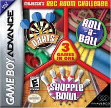 Majesco's Rec Room Challenge: Roll-a-ball, Darts, Sh (nintendo Game Boy Advance)