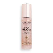 Makeup Revolution Fix Et Brillant Spray Pour Durable Et Hydraté Peau 100ml