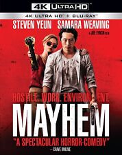 Mayhem (4k Uhd Blu-ray) Samara Weaving Kerry Fox Steven Brand Steven Yuen