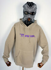 Meridian Skateboard Capuche Hooded Sweatshirt Over Dye Écriture Logo Sable En M