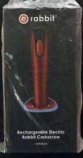 Metrokane 9205 Rechargeable Electric Rabbit Corkscrew, Red Candy *new*