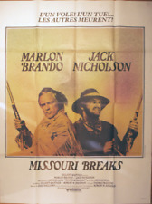 Missouri Breaks Affiche 120 X 160cm Penn Marlon Brando Nicholson Movie Poster