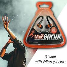 Mixx Sprint 2 Stéréo Écouteur Avec Micro │ 3.5mm Pour Iphone / Android │ Noir │