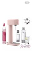Mysoda Machine A Soda Ruby Pink, 1 Bouteille 0.5l , 1 Bouteille 1l, 1 Cylindr...