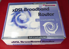 Neuf Solwise Xdsl Internet Routeur - Intégré 4 Port Interrupteur Hub