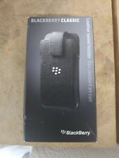 New! Blackberry Acc-60088-001 Leather Swivel Holster Case For Blackberry Classic