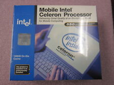 New Intel Mobile Celeron 550 Mhz Processor Micro Pga 2 128kb Sl4mt Retail 