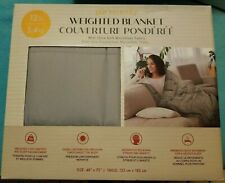 (new) Pur Serenity Weighted Blanket 12 Lbs (gray)