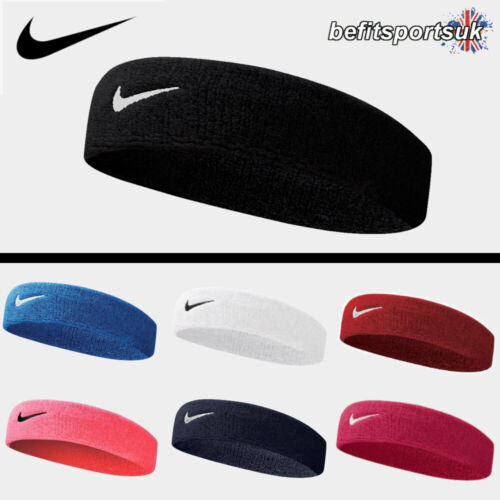 Nike Headband Swoosh Headband Headband Sweatband Fitness Jogging Elastic