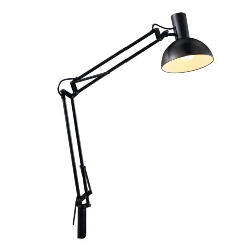 Nordlux 75145003 Arki Multi Wall Bracket, Clamp Lamp, Table Light, Black