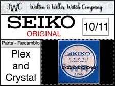 Nos New 1pc Seiko Plex Et Minéral Verre Original Plexi 10/11