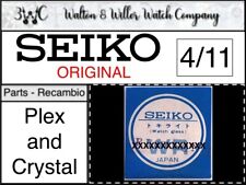 Nos New 1pc Seiko Plex Et Minéral Verre Original Plexi 4/11