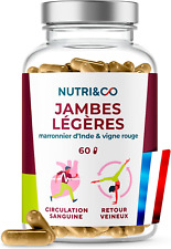 Nutri&co - Jambes Légères - Circulation Sanguine - Extrait De Pépins De Raisin V