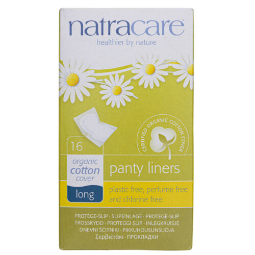 Panty Liners Long Wrapped 16 Count By Natracare