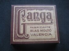 Papier à Cigarette Ganga. Fabricant La Molto , Valencia