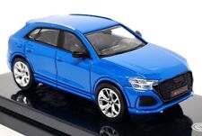 Paragon 1/64 Scale - Audi Rs Q8 Turbo Blue Metallic Lhd Metal Model Car