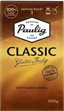 Paulig Classic Café Moulu Nutty&rich Aroma Arabica 100 % 500g 17.6oz Moyen