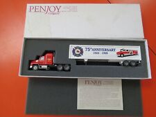 Penjoy Die Case Mack Ch600 W/ Van Trailer Union Fire Company Bethel Pa 75th Ann.
