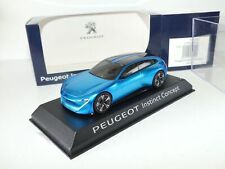Peugeot Instinct Concept Car 2017 Bleu Norev 1:43