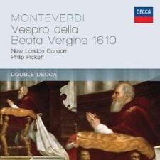 Philip Pickett /nlc - Vespro Della Beata Vergine 1610 2 Cd Neuf Monteverdi