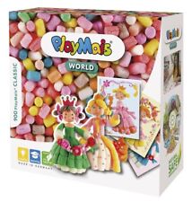 Playmais World Princess Craft Kit For Kids From 3 Years 850 Coloured, Template