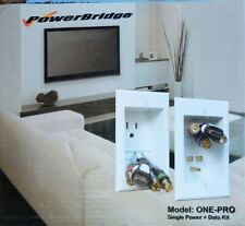 Powerbridge One-pro-6 Cable Management System For Wall-mounted Tvs - New