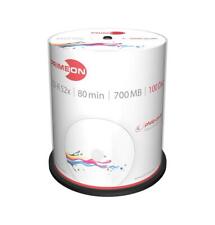 Primeon 2761106 Cd-r Blank Discs 80 Min 700 Mb 52 X Cakebox, 100 Discs 100er Spi