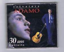 Promo Maxi Cd Single (neuf) Adamo 30 Ans Extraits