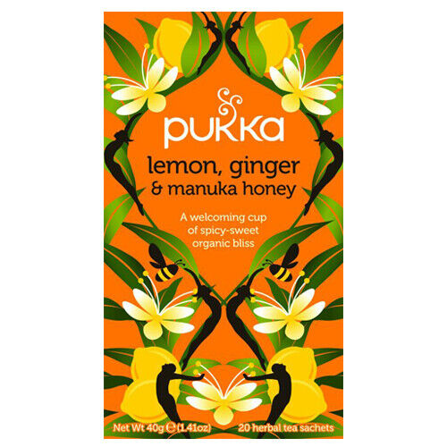Pukka - Lemon, Ginger & Manuka Honey - 20 Tea Bags