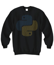 Python Programming Language Sweatshirt - Unisex Black And Navy - Sweatshirt