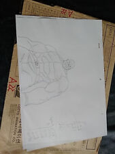 Red Skull / Avengers Cel Cello Douga Storyboards Original Art Marvel Studio