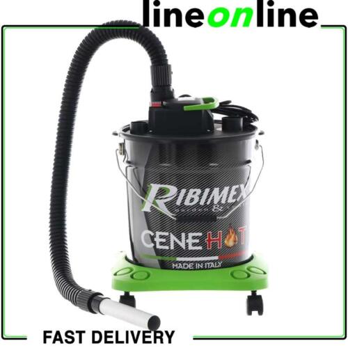 Ribimex Barrel Ash Cleaner Cenehot 950w 18 Lt Filter Hepa For Stoves And On/off