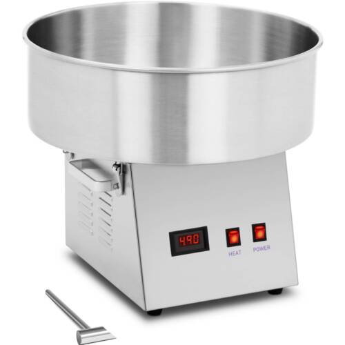 royal catering cotton candy machine - 52 cm - 1,080 w - stainless steel, uomo