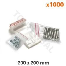 Sachet à Fermeture Zip Minigrip 200 X 200 Mm (colis De 1000) (par 1000)