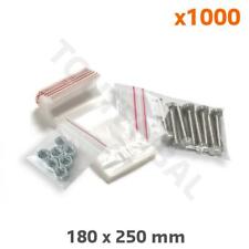 Sachet Minigrip à Fermeture Zip 180 X 250 Mm (colis De 1000) (par 1000)