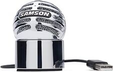 Samson Meteorite Microphone à Condensateur Usb Cardioïde Chrome