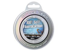 Savage Gear Soft Fluoro Carbon 15m-35m Résistant Aux Uv 100% Fluoro Carbon