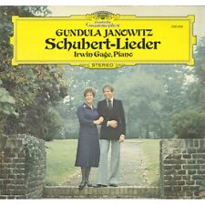 Schubert / Gundula Janowitz / Irwin Gage Lp Vinyle ‎lieder / Deutsche Neuf Dg